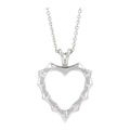 Bamboo Heart Necklace