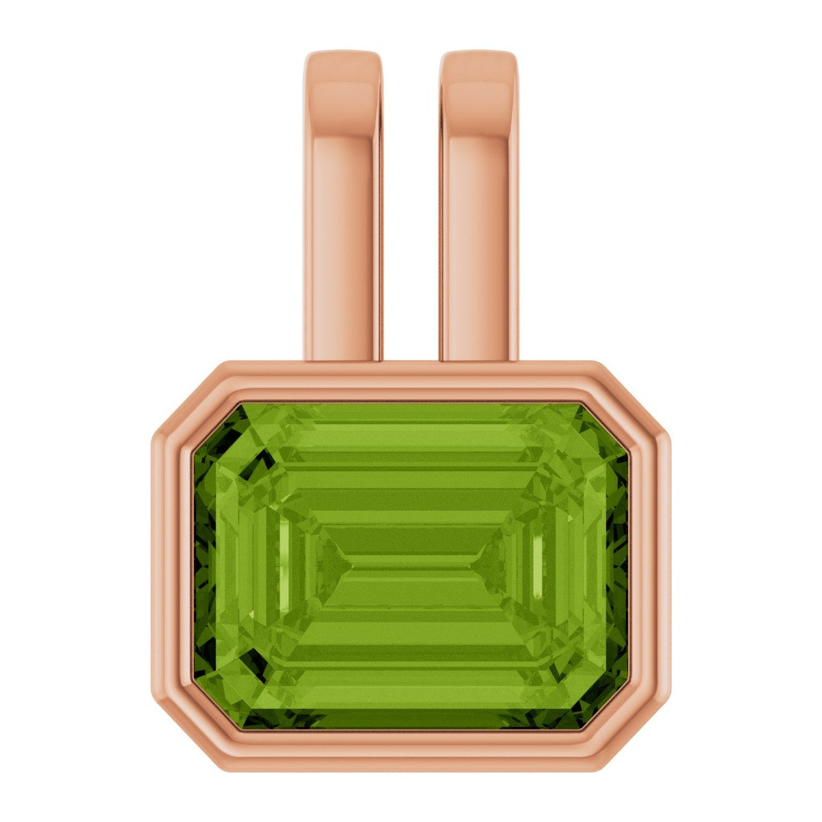 Bezel-Set Gemstone Pendant