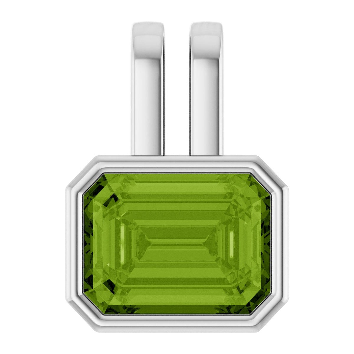 Bezel-Set Gemstone Pendant