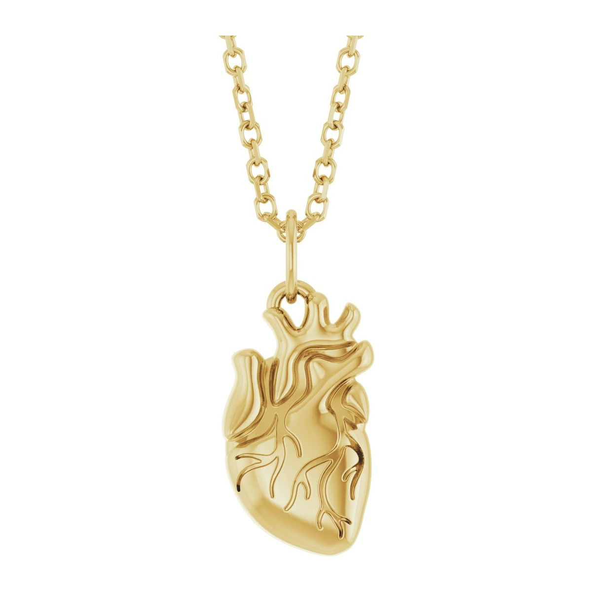 Anatomical Heart Necklace