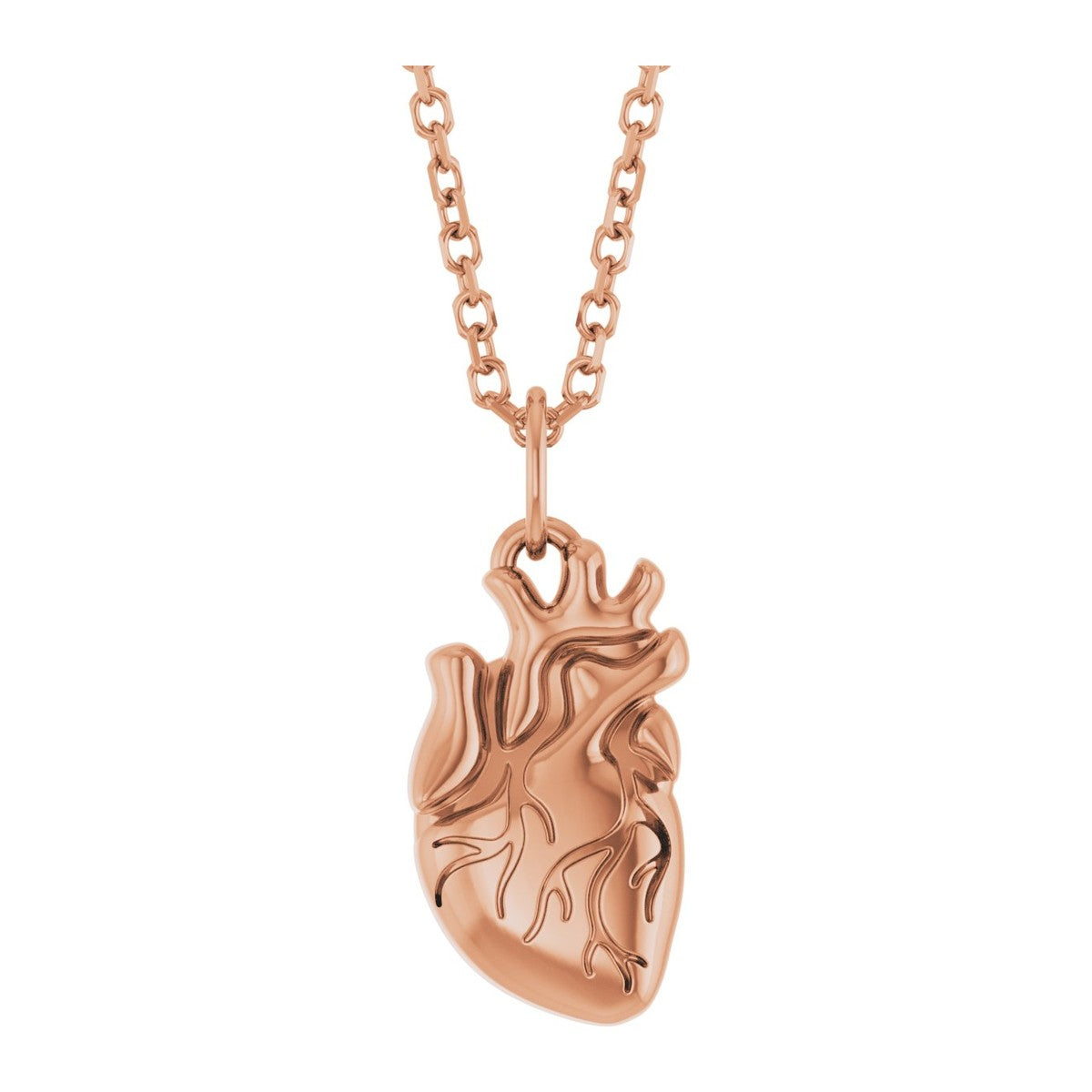 Anatomical Heart Necklace
