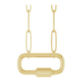 Carabiner Charm Necklace