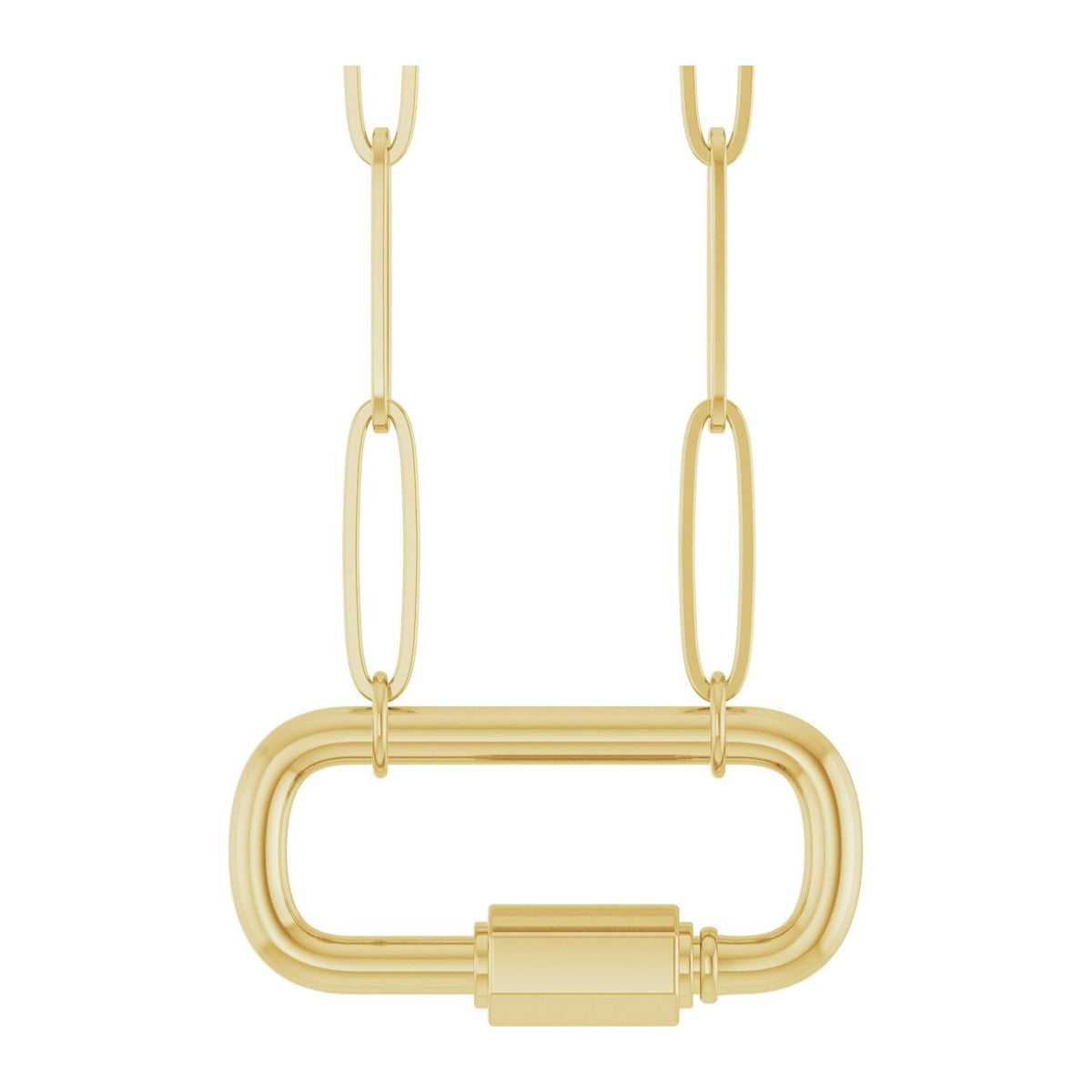 Carabiner Charm Necklace