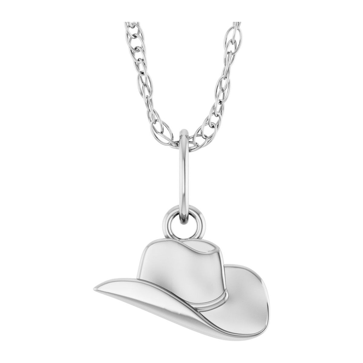 Cowboy Hat Necklace