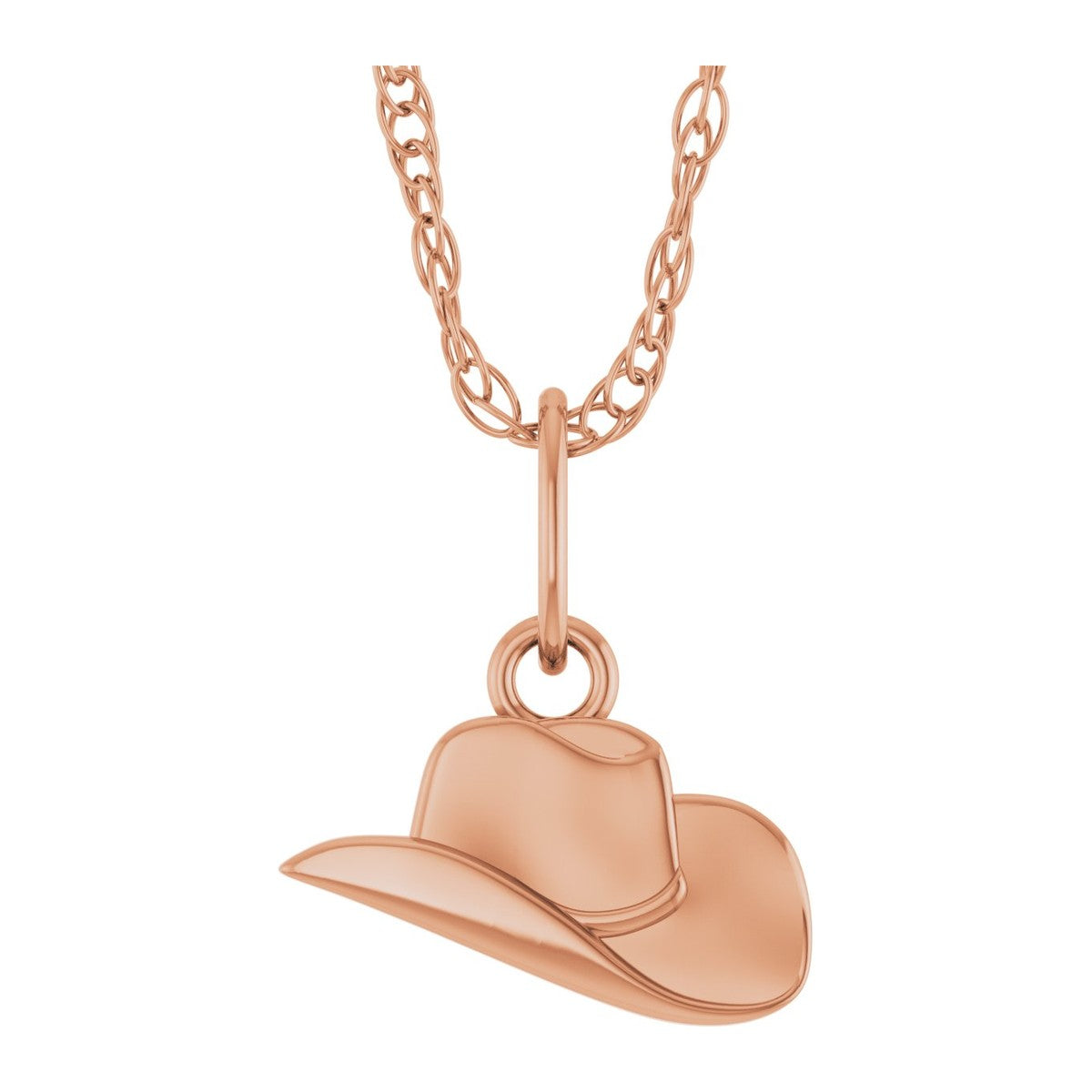 Cowboy Hat Necklace