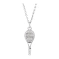 Tennis Racket Necklace