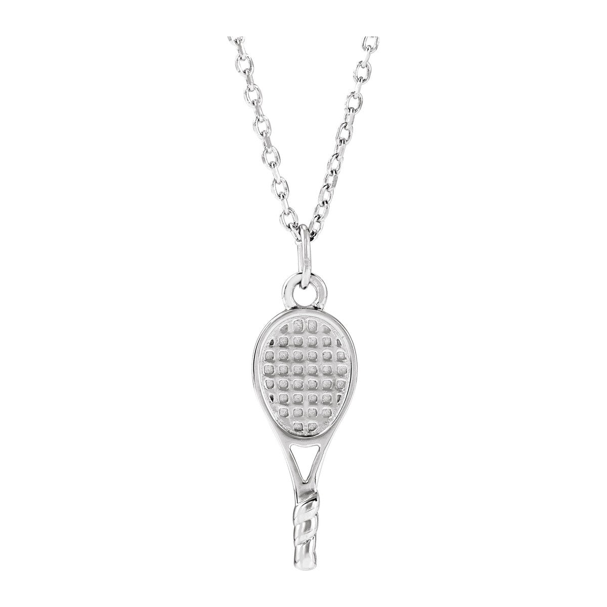 Tennis Racket Necklace