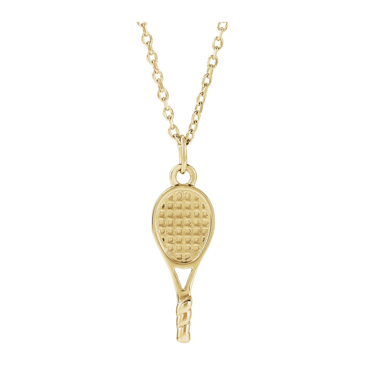 Tennis Racket Necklace