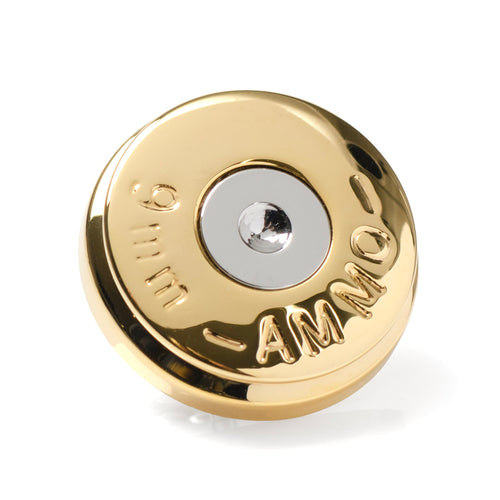 Bullet Silver Lapel Pin
