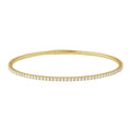 Diamond Flexible Bangle Bracelet
