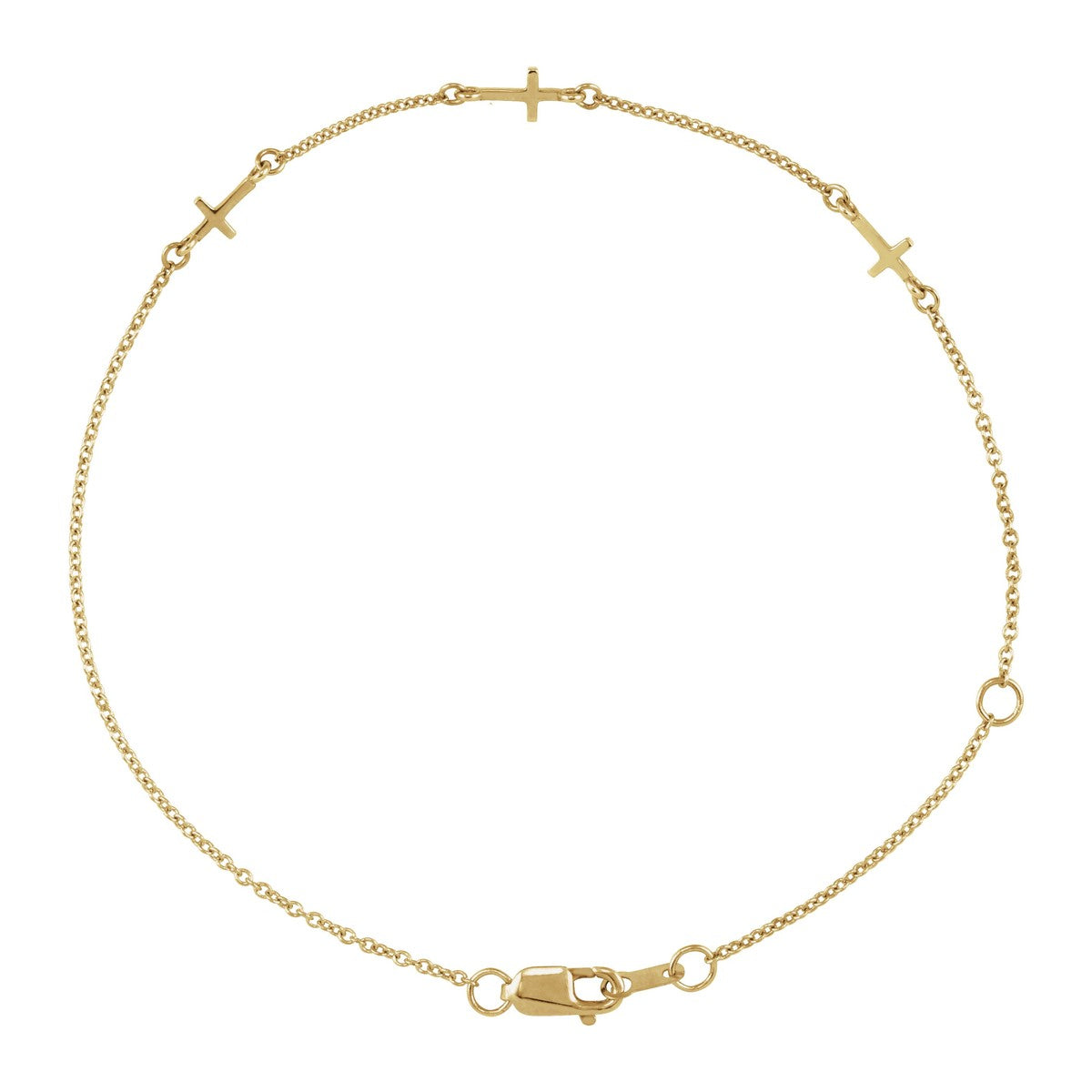 Cross Station Bracelet