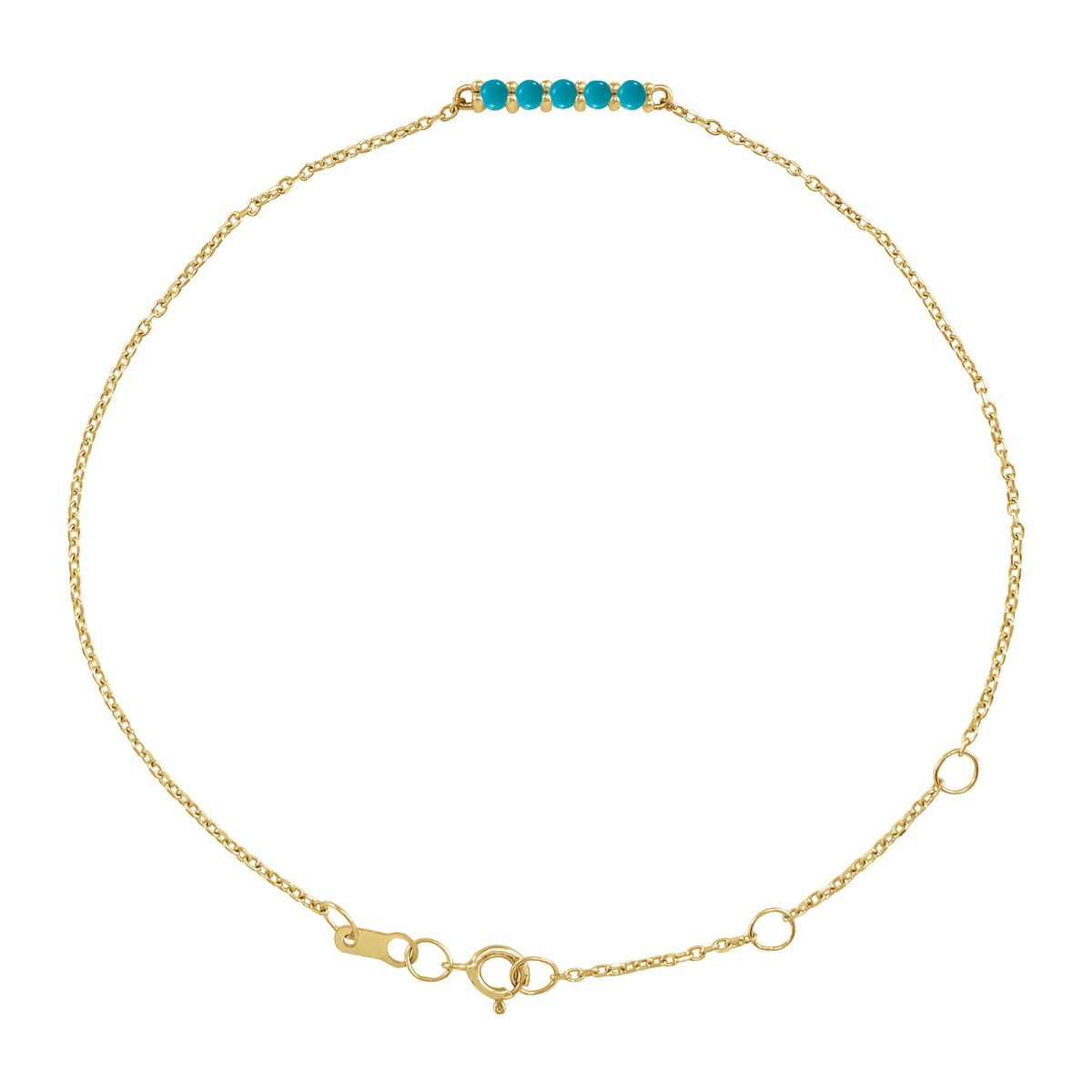 Gemstone Bar Bracelet