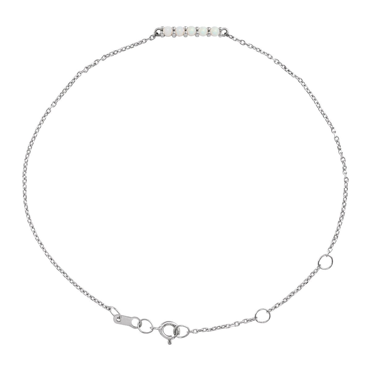 Gemstone Bar Bracelet