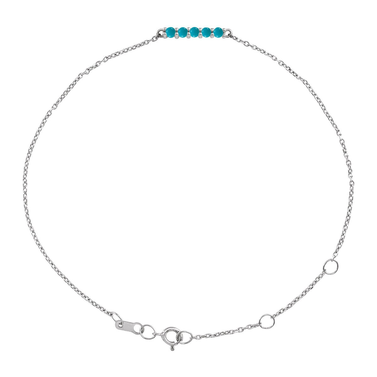 Gemstone Bar Bracelet