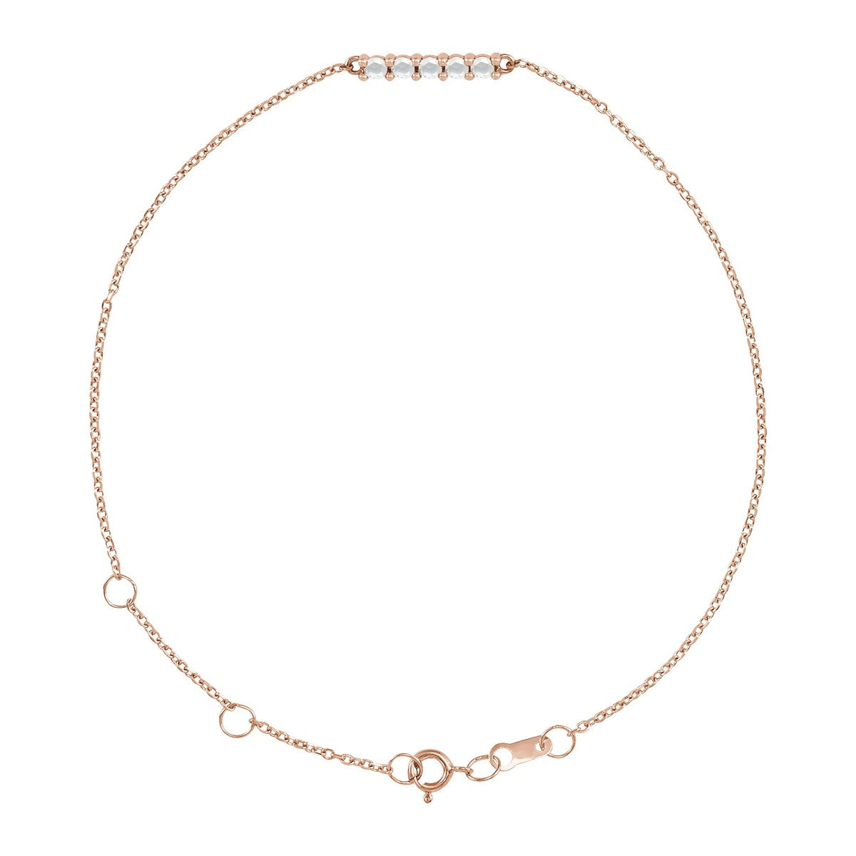 Gemstone Bar Bracelet