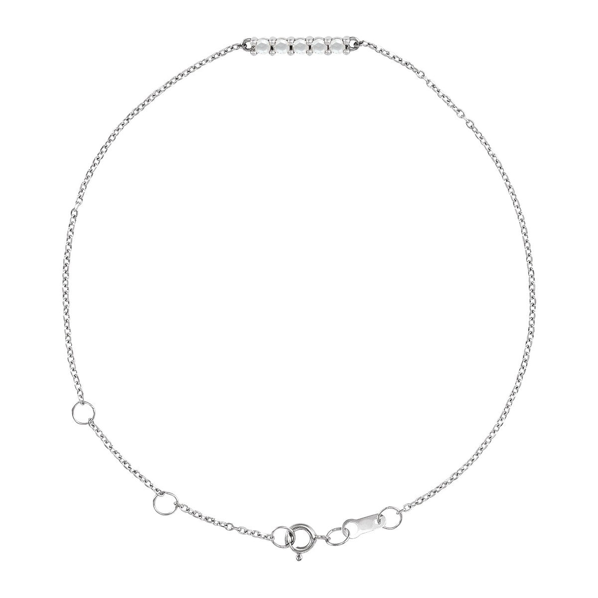 Gemstone Bar Bracelet