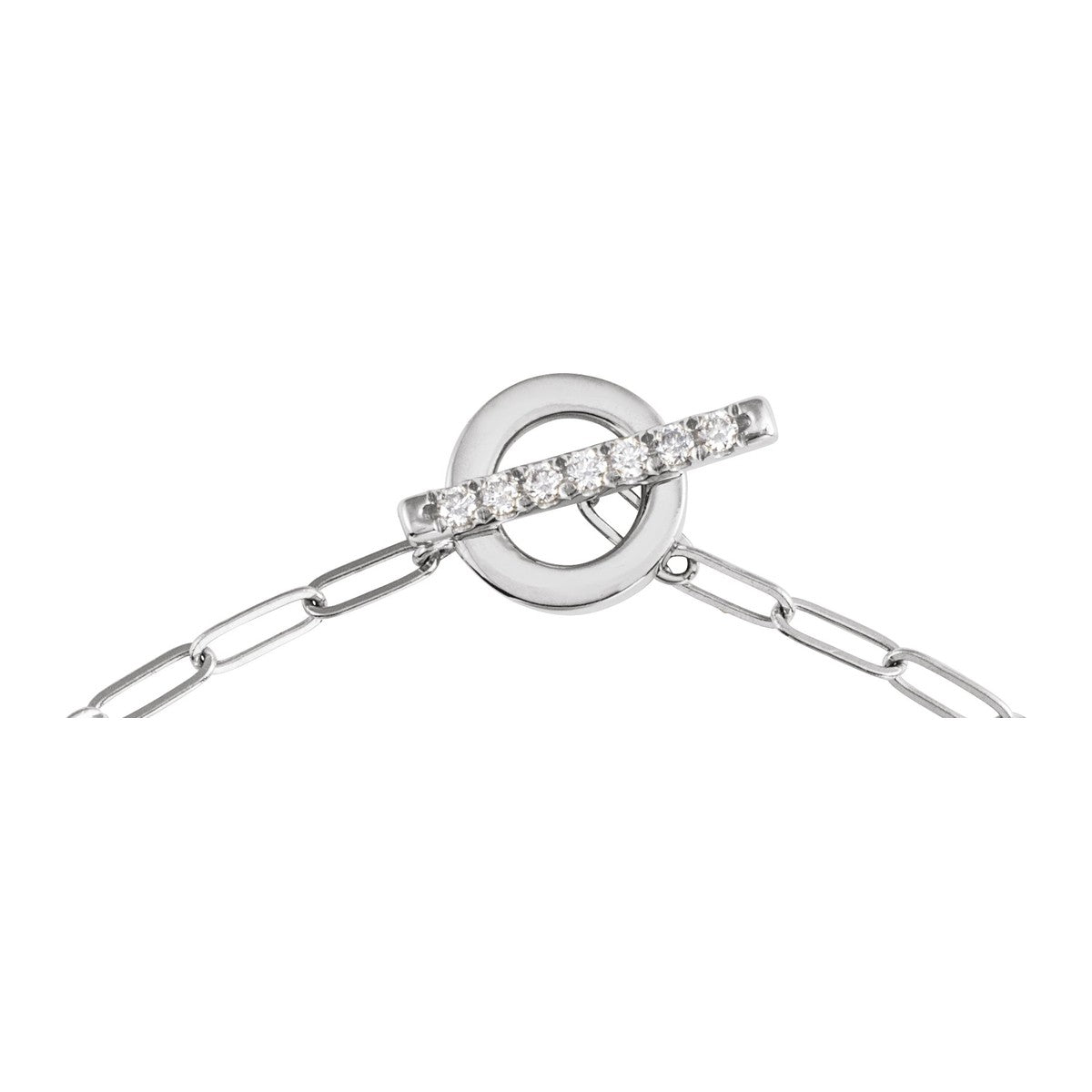 Diamond Toggle Bracelet