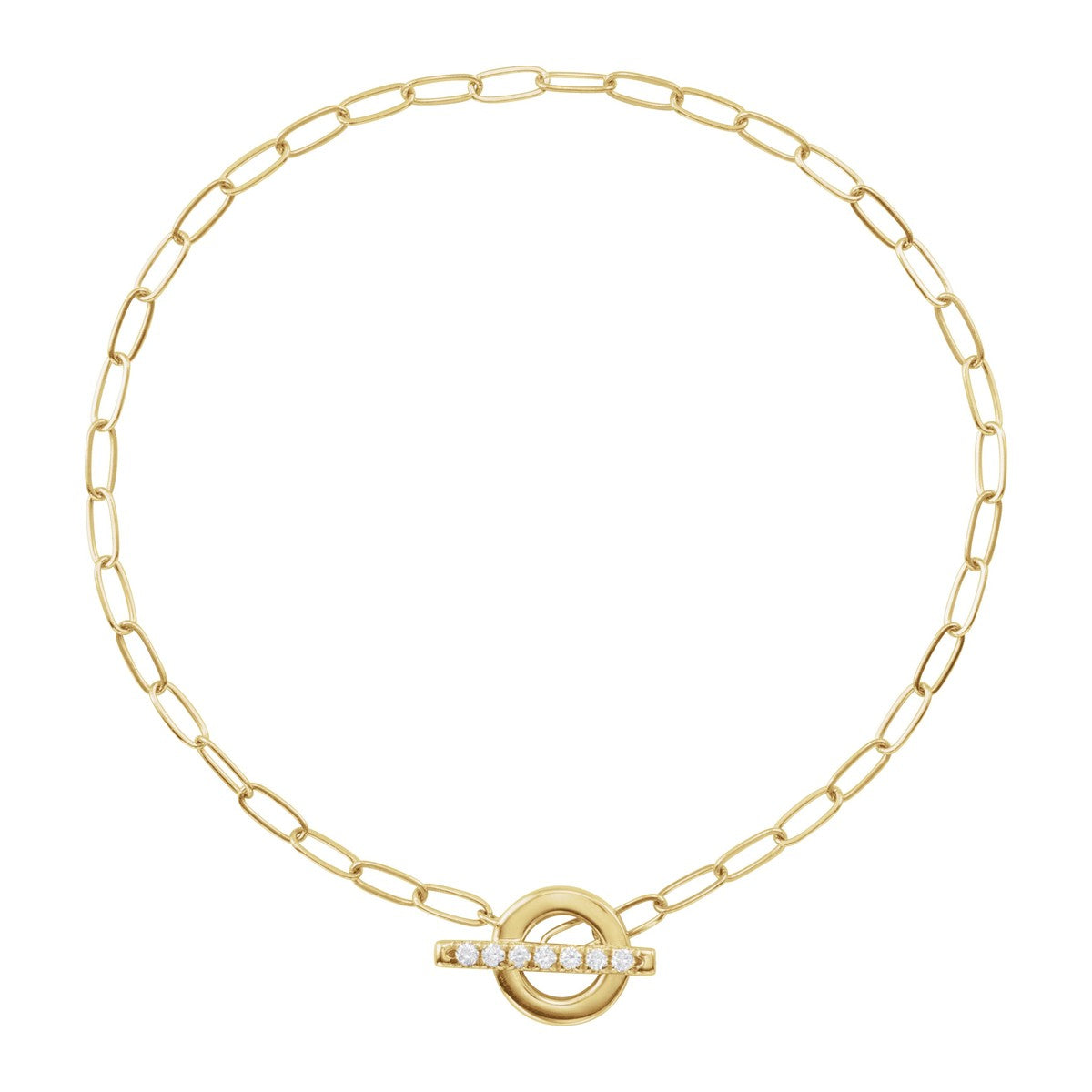 Diamond Toggle Bracelet