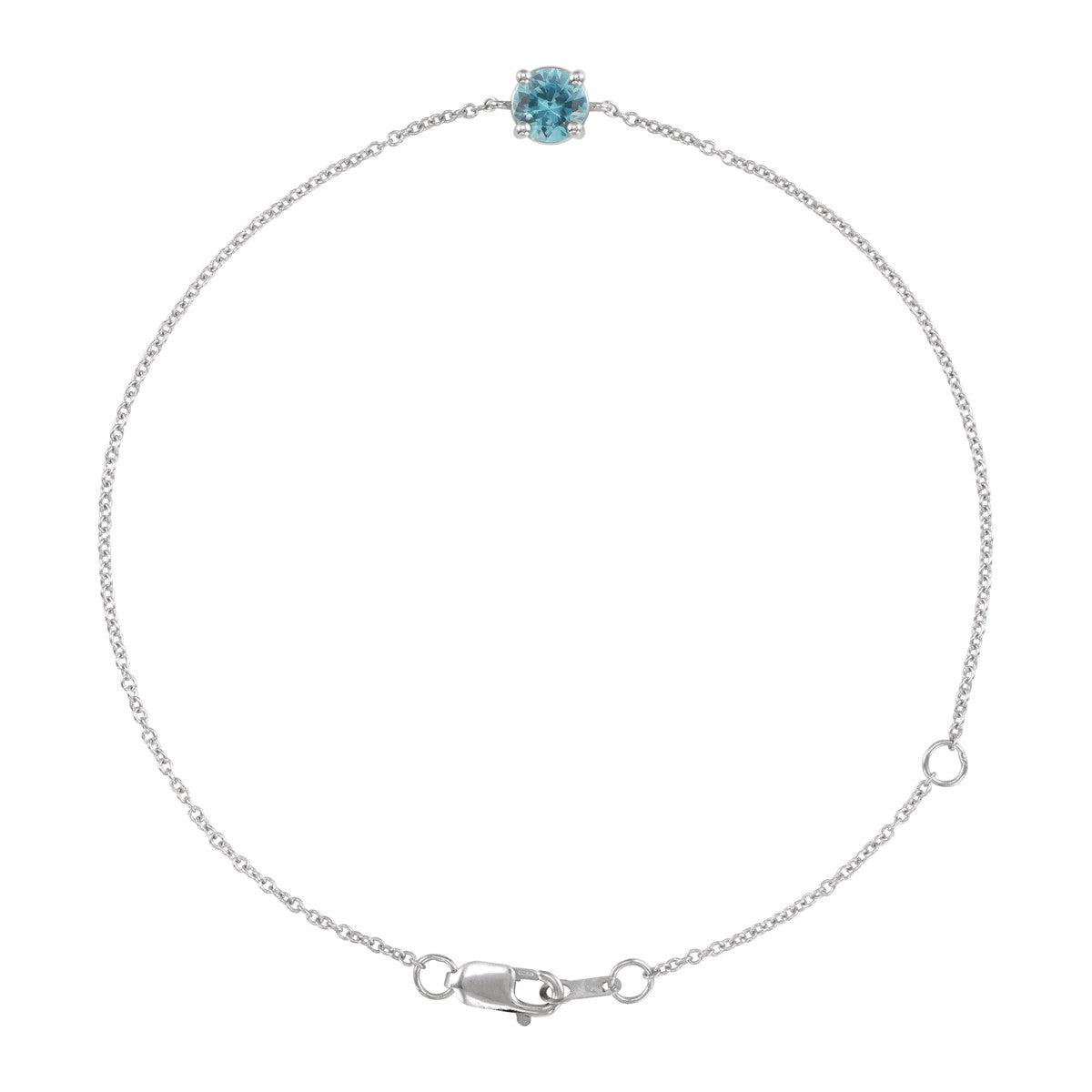 Solitaire Gemstone Bracelet