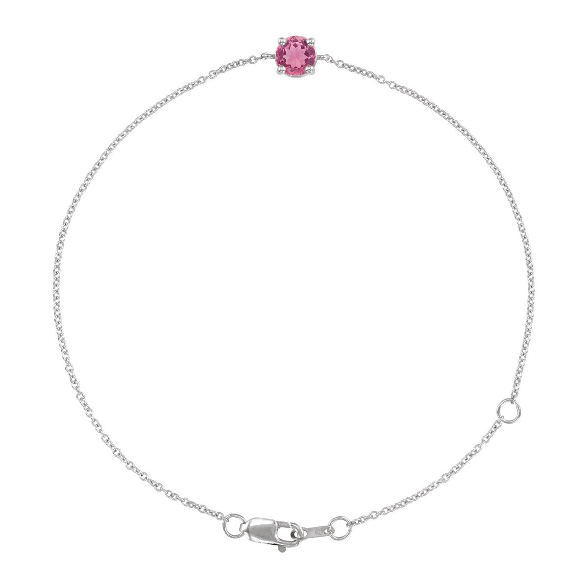 Solitaire Gemstone Bracelet