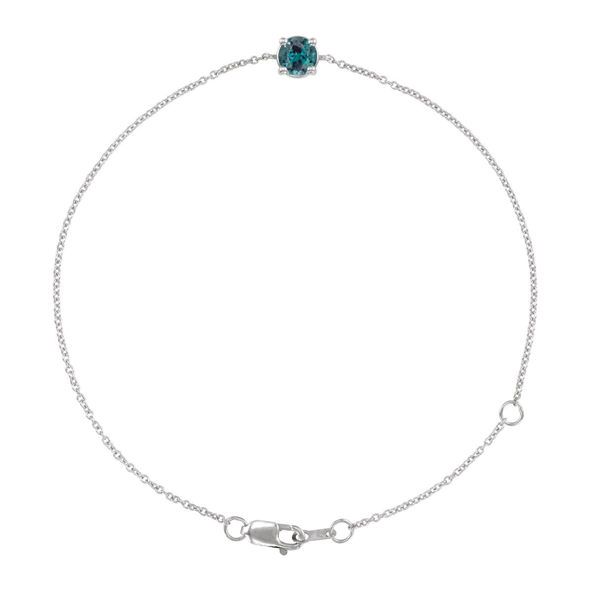 Solitaire Gemstone Bracelet