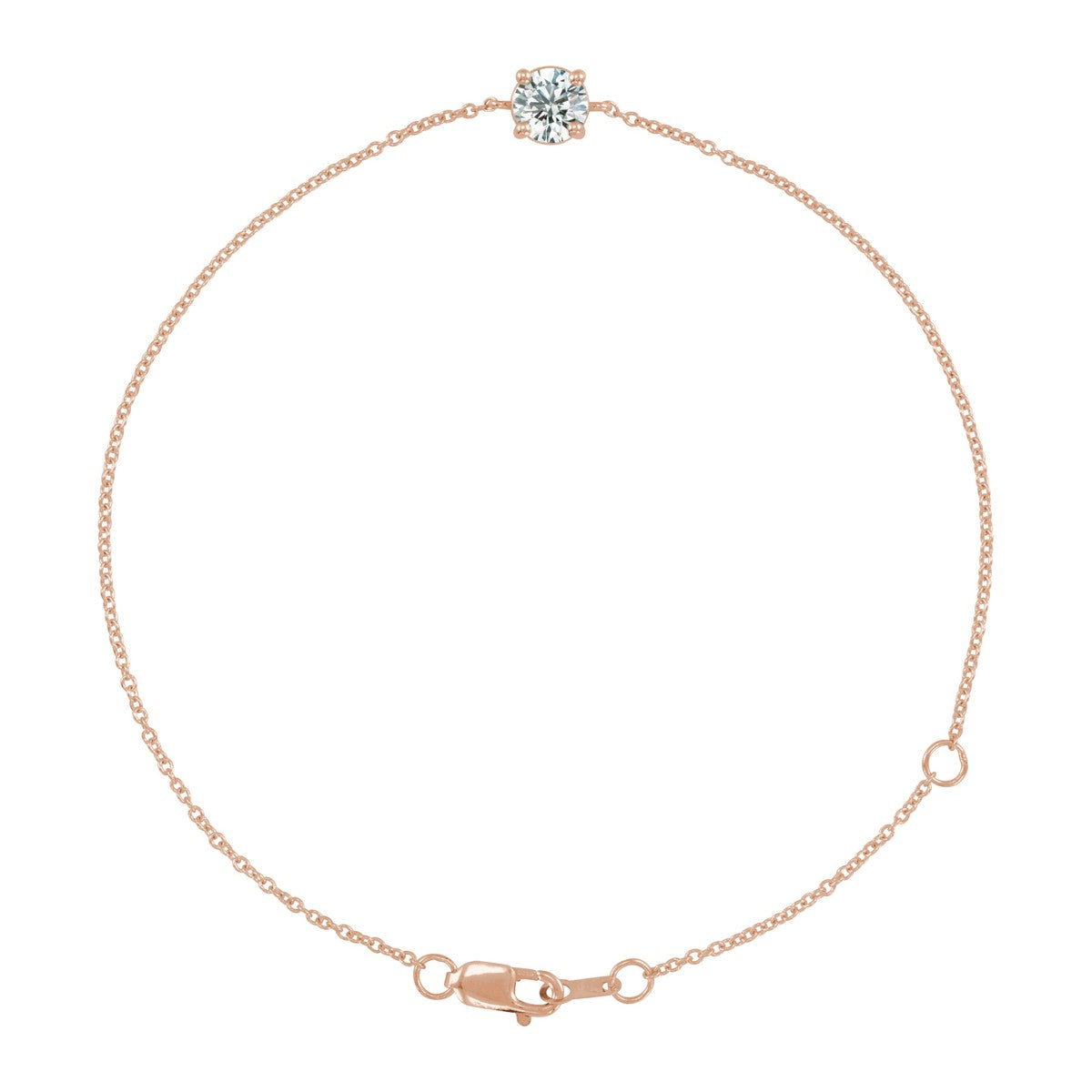 Solitaire Gemstone Bracelet