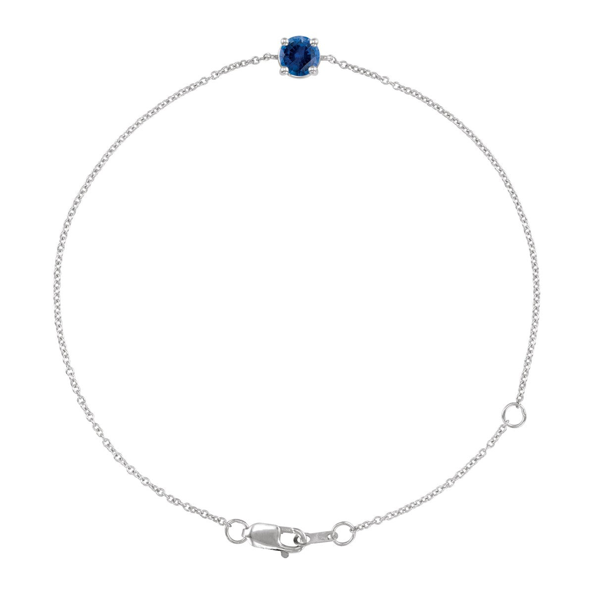 Solitaire Gemstone Bracelet