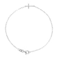 Sideways Cross Bracelet