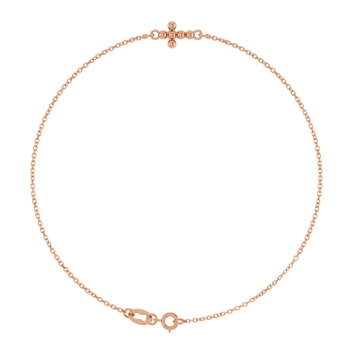 Beaded Cross Bracelet