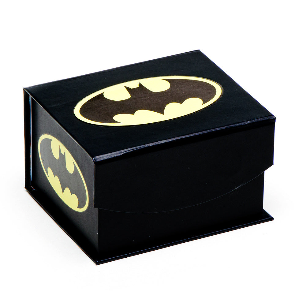 DC Batman Logo Satin Black Cufflinks - product detail
