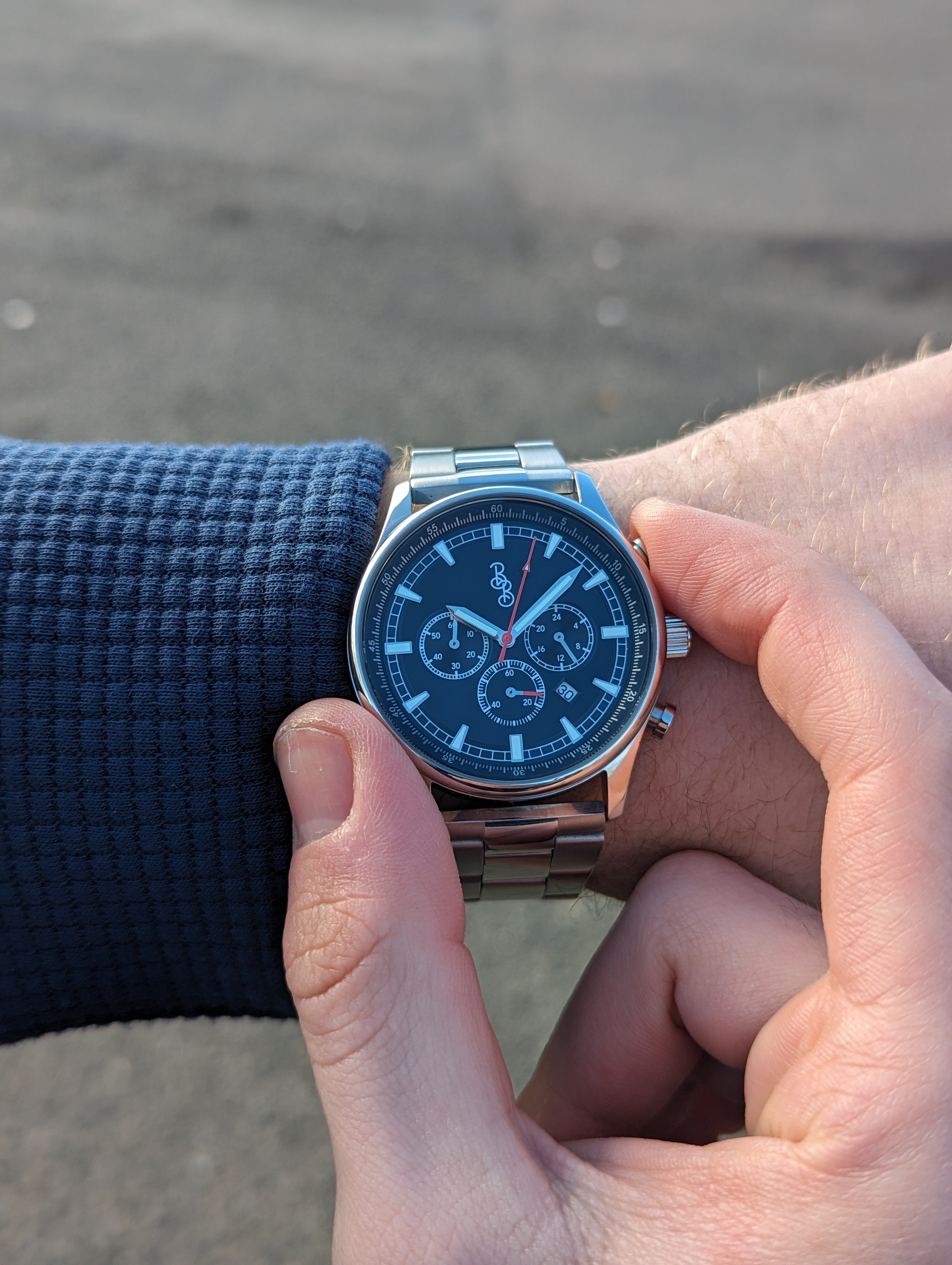 Black Sport Chronograph - image 7