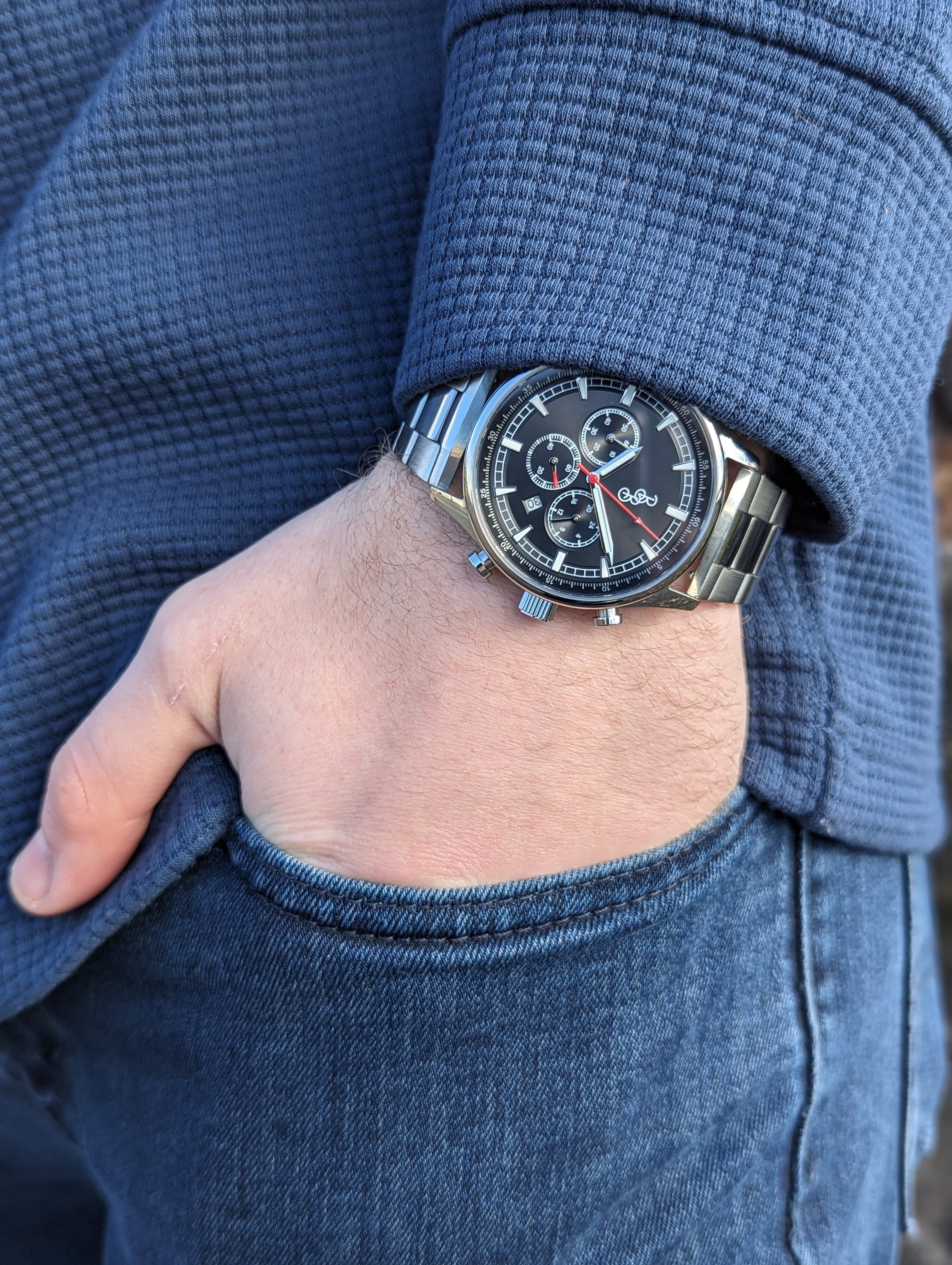 Black Sport Chronograph - additional view