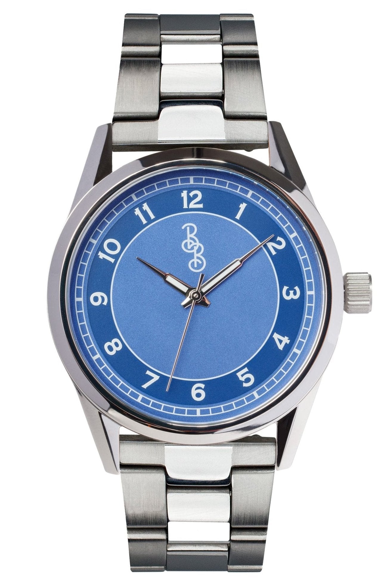 Blue Classic Watch - close-up detail view