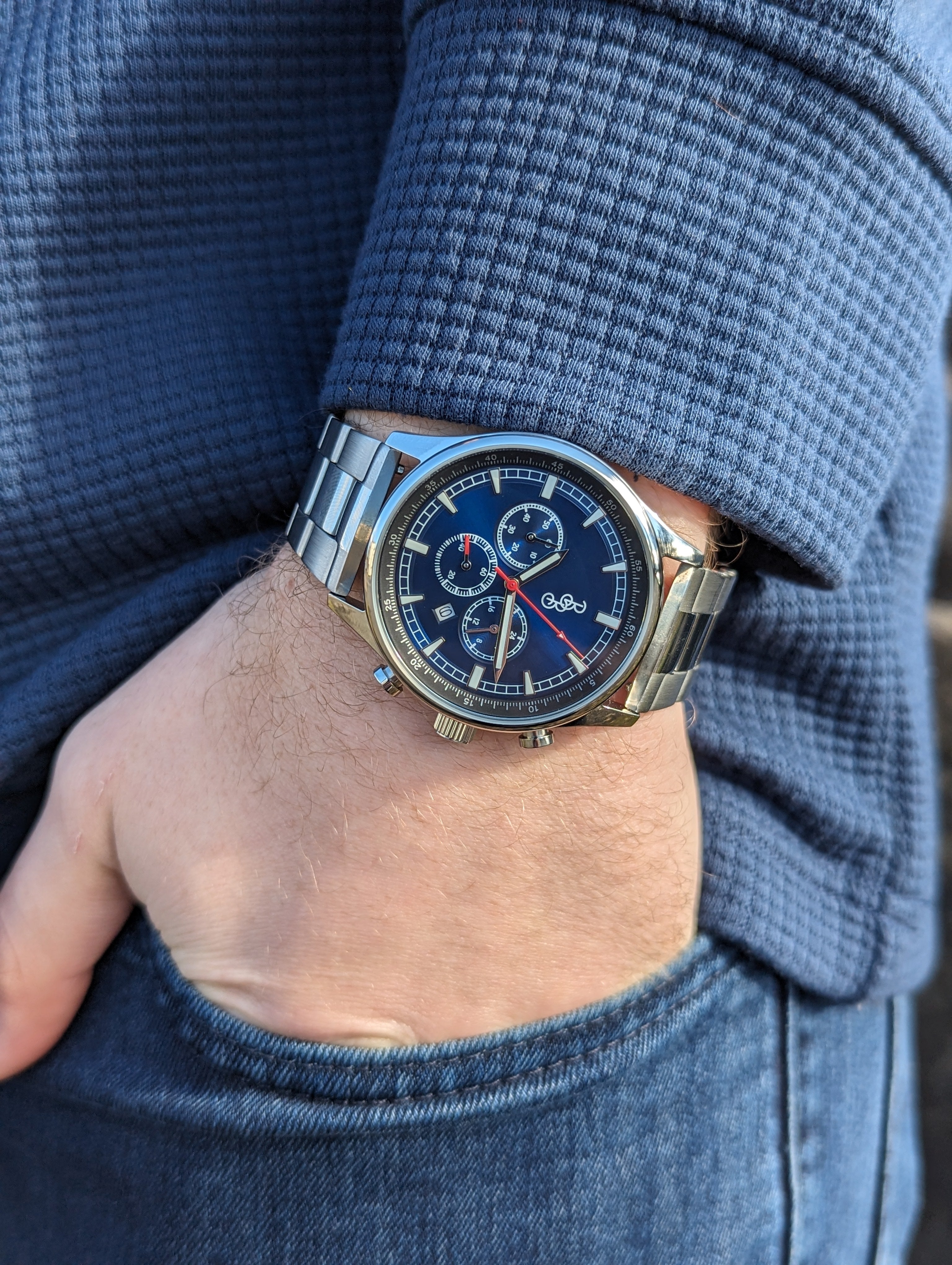Blue Sport Chronograph - product detail