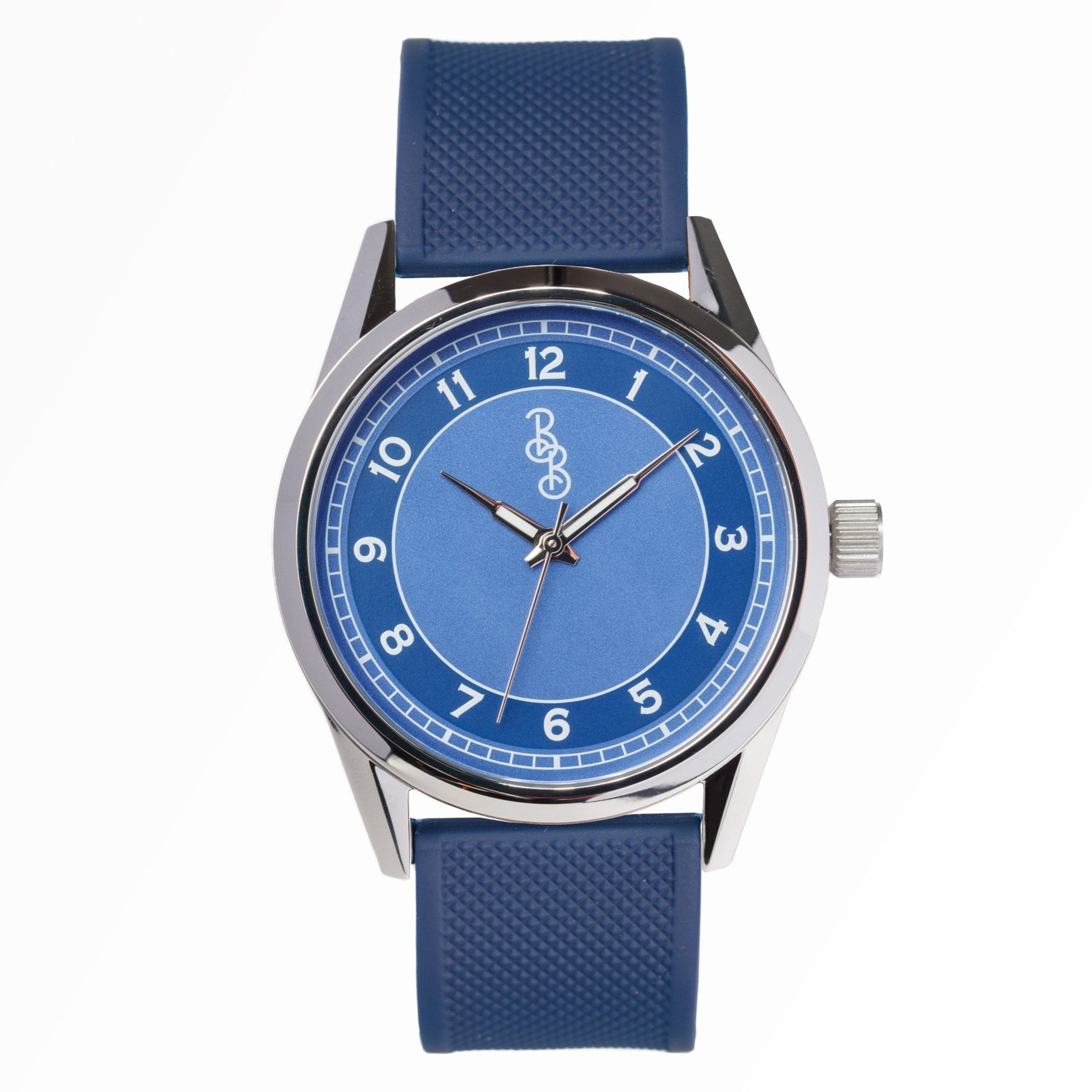 Blue Classic Watch - alternate angle