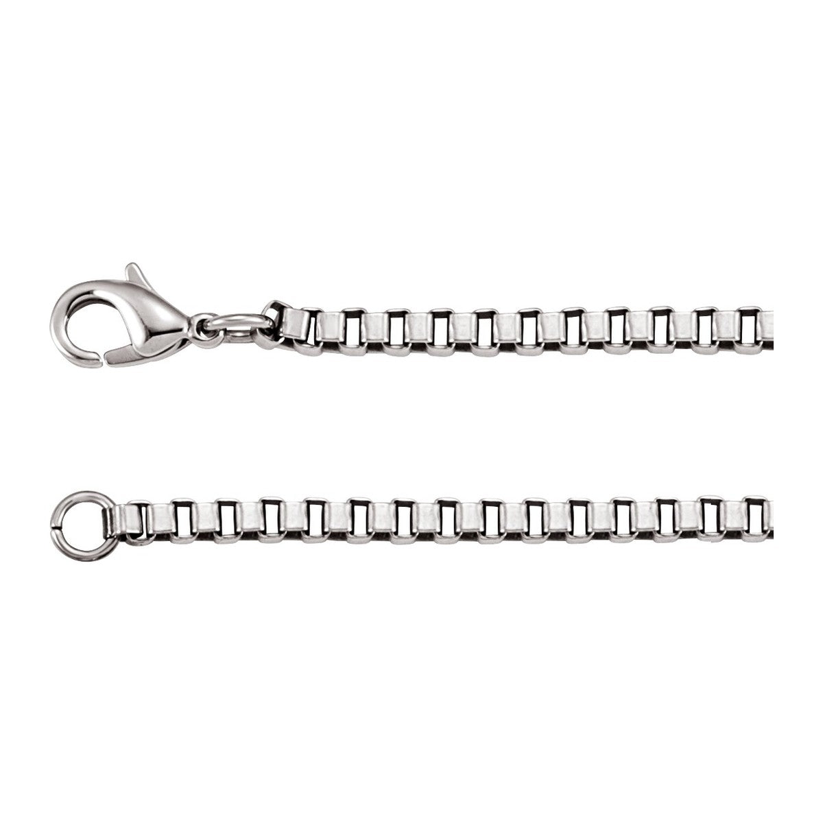 3 mm Stainless Steel Box Chain