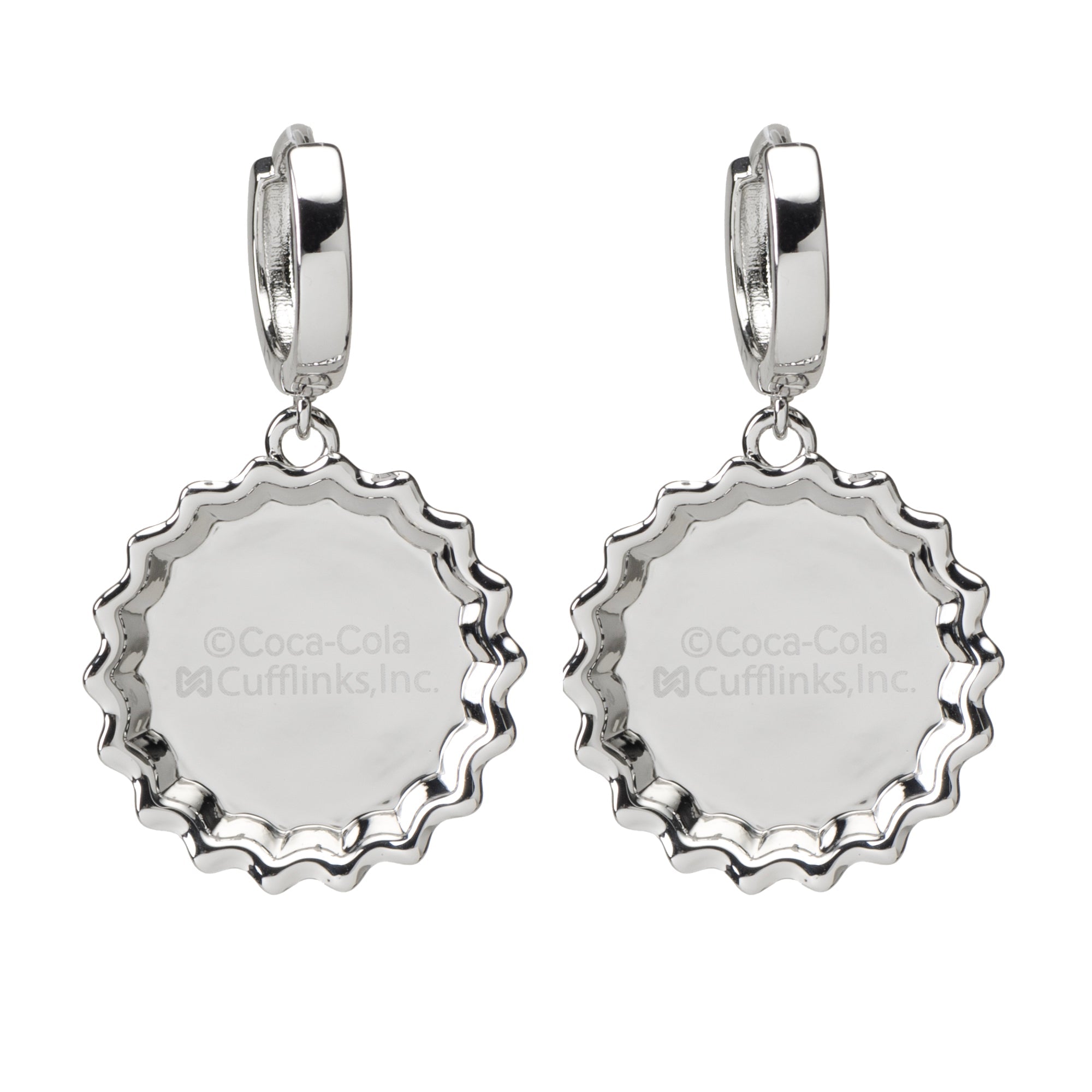 Diet Coke Bottle Cap Earrings
