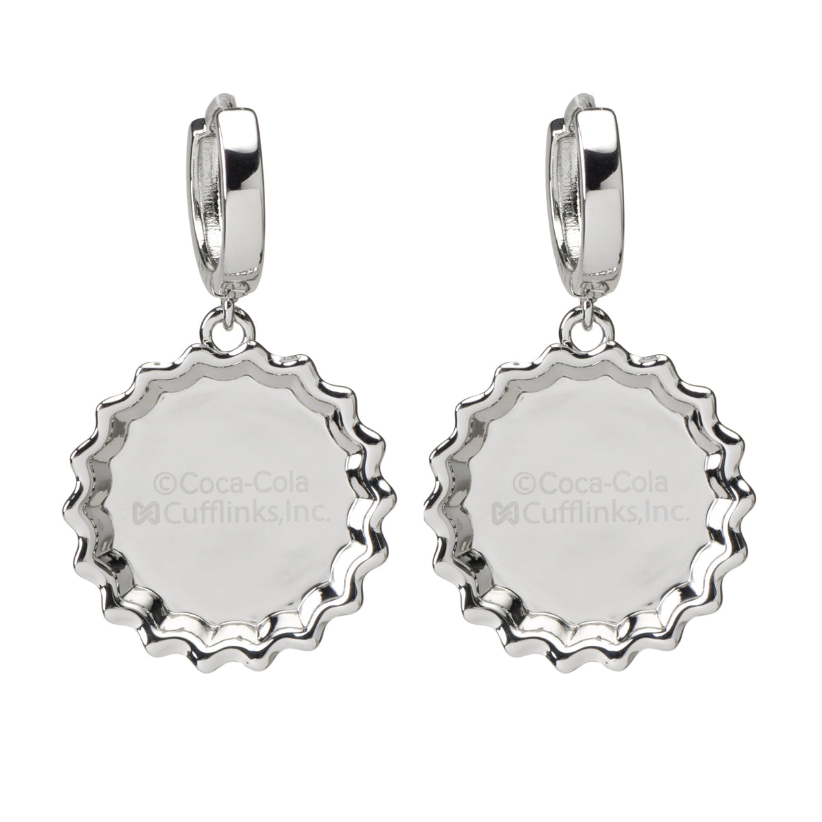 Diet Coke Bottle Cap Earrings