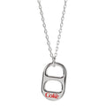 Diet Coke Tab Silver Necklace