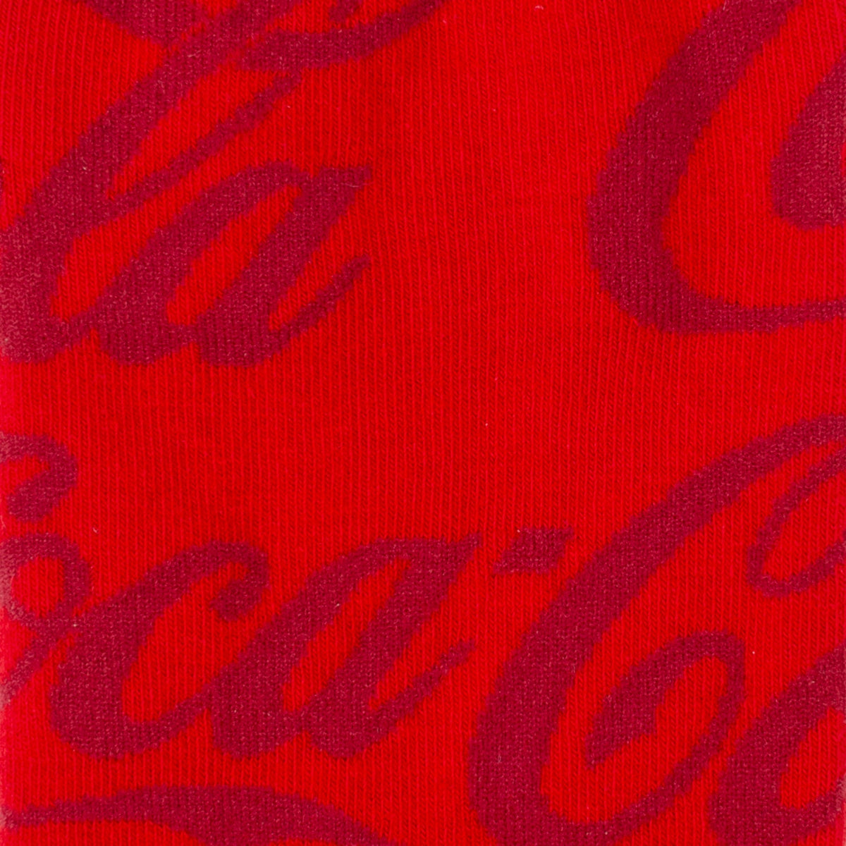Coca-Cola Red Logo Dress Socks