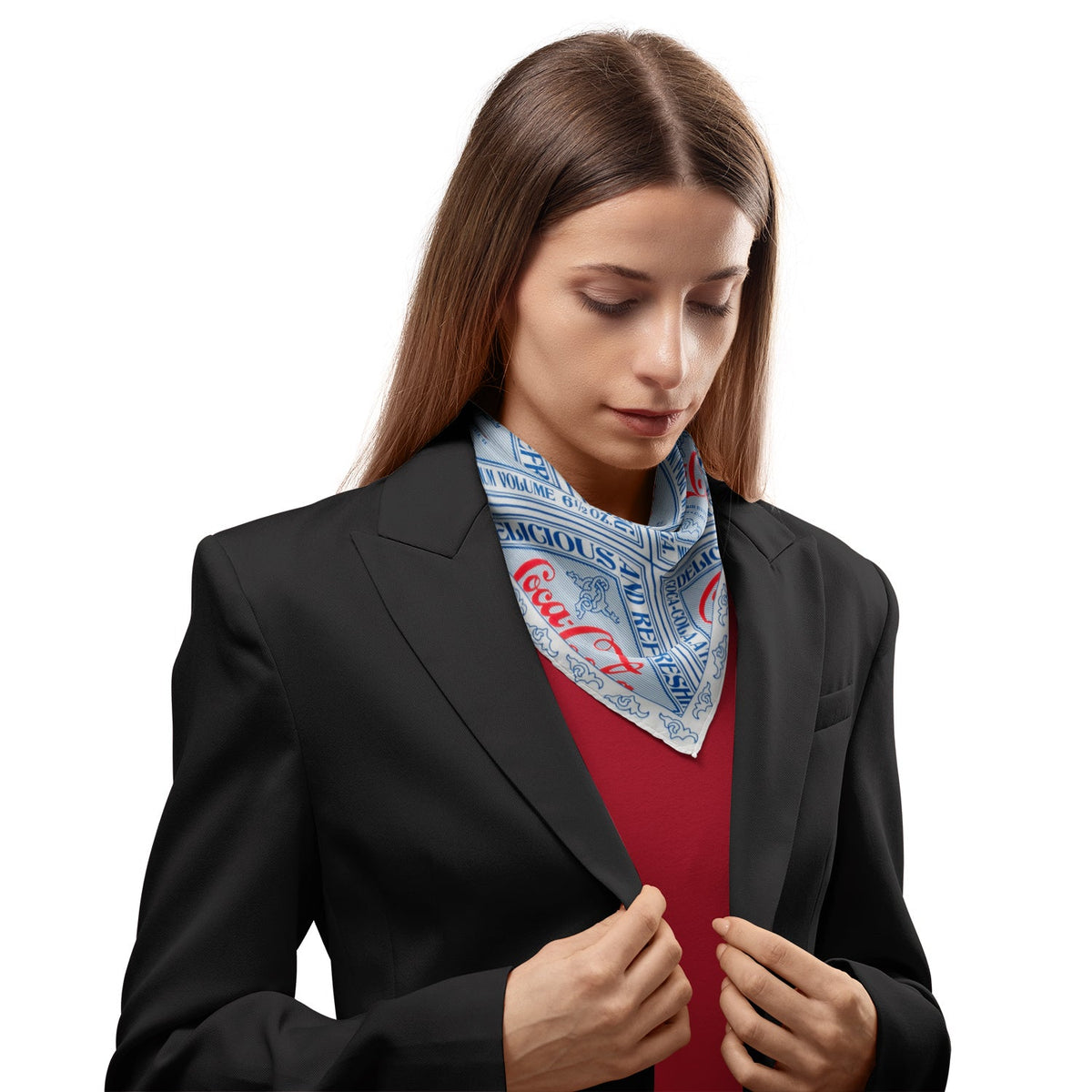 Coca-Cola Satin Scarf