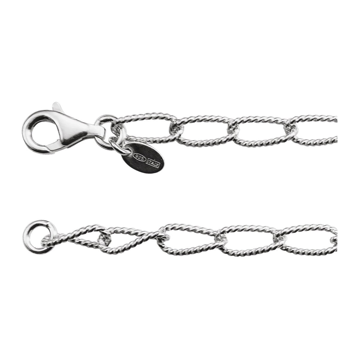 4.5 mm Knurled Curb Chain