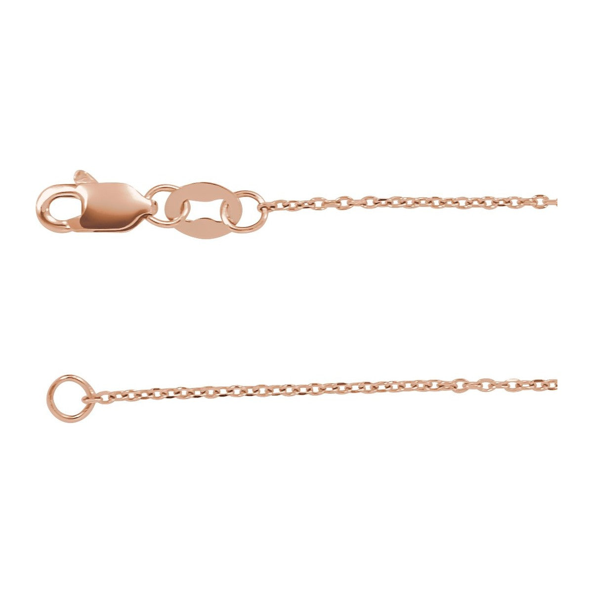 1 mm Diamond-Cut Cable Chain