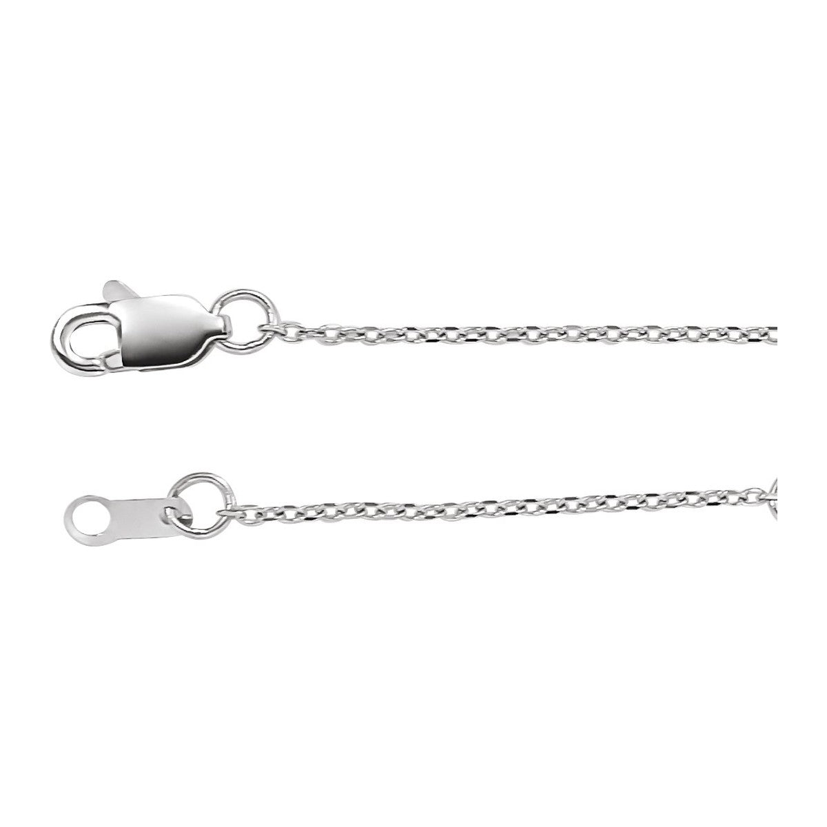 1 mm Diamond-Cut Cable Chain