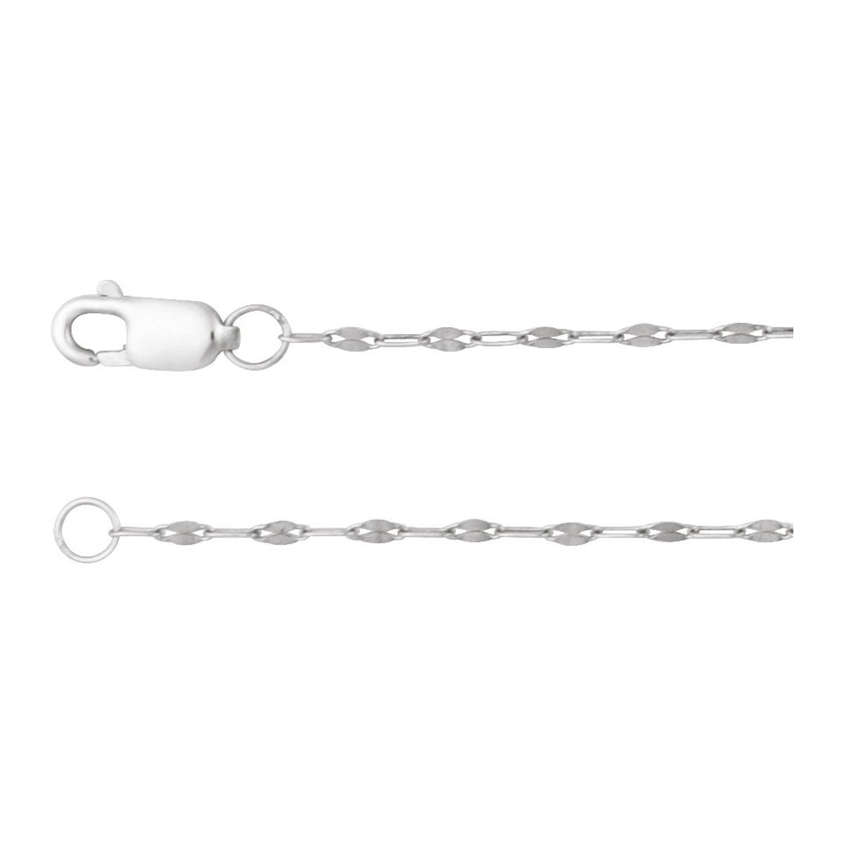 1.5 mm Keyhole Chain