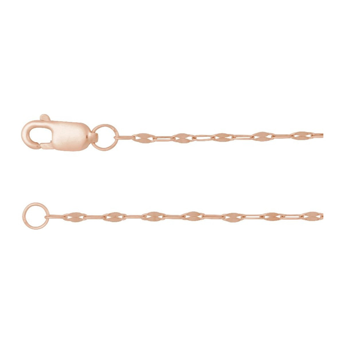 1.5 mm Keyhole Chain