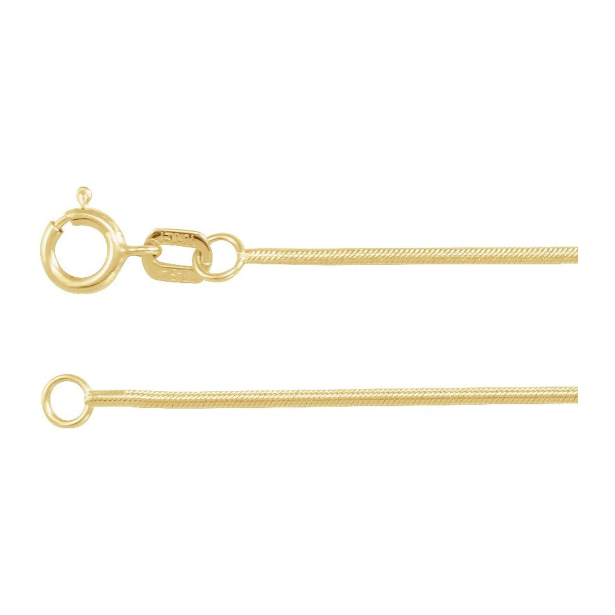 Round Snake Chain
