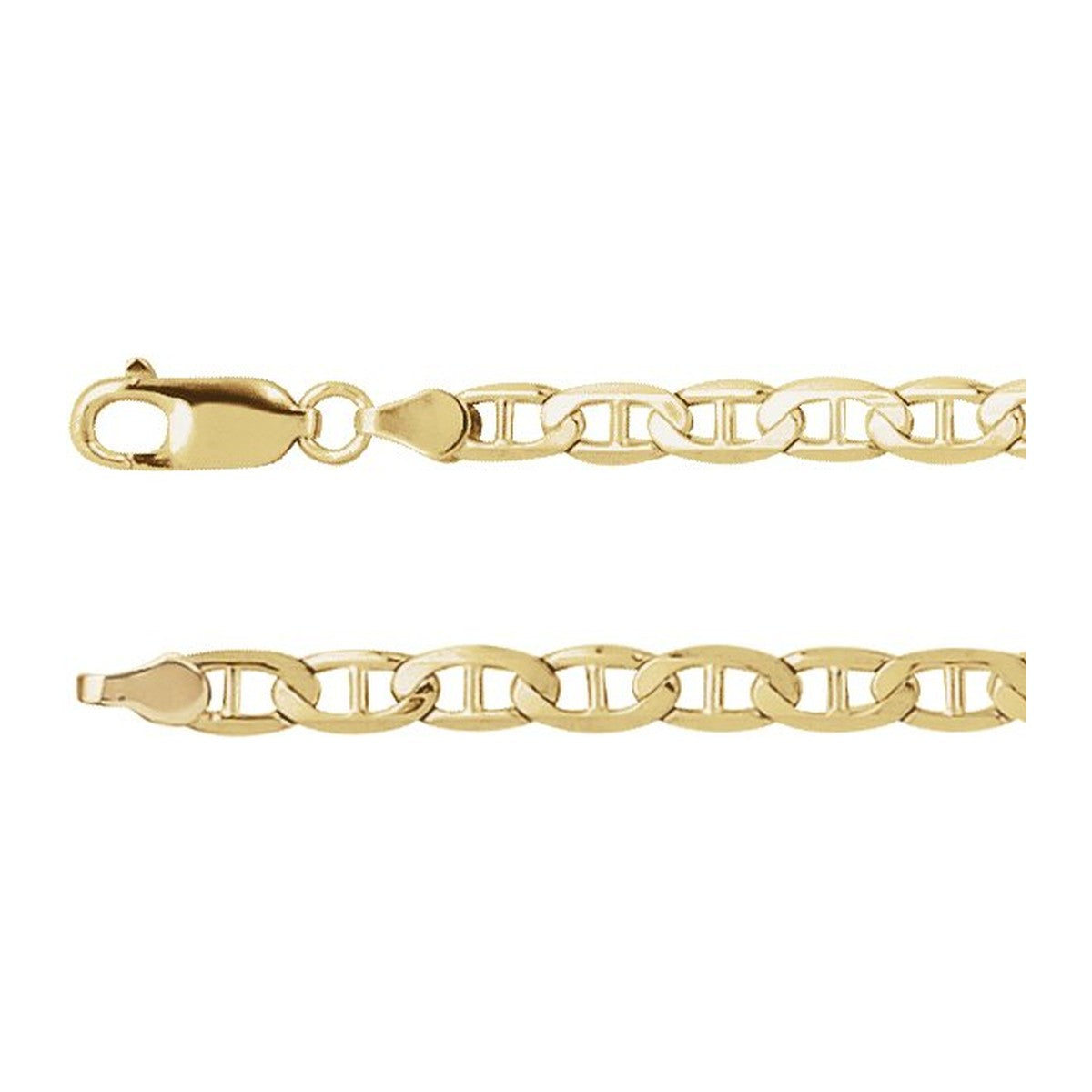 Curbed Anchor Chain