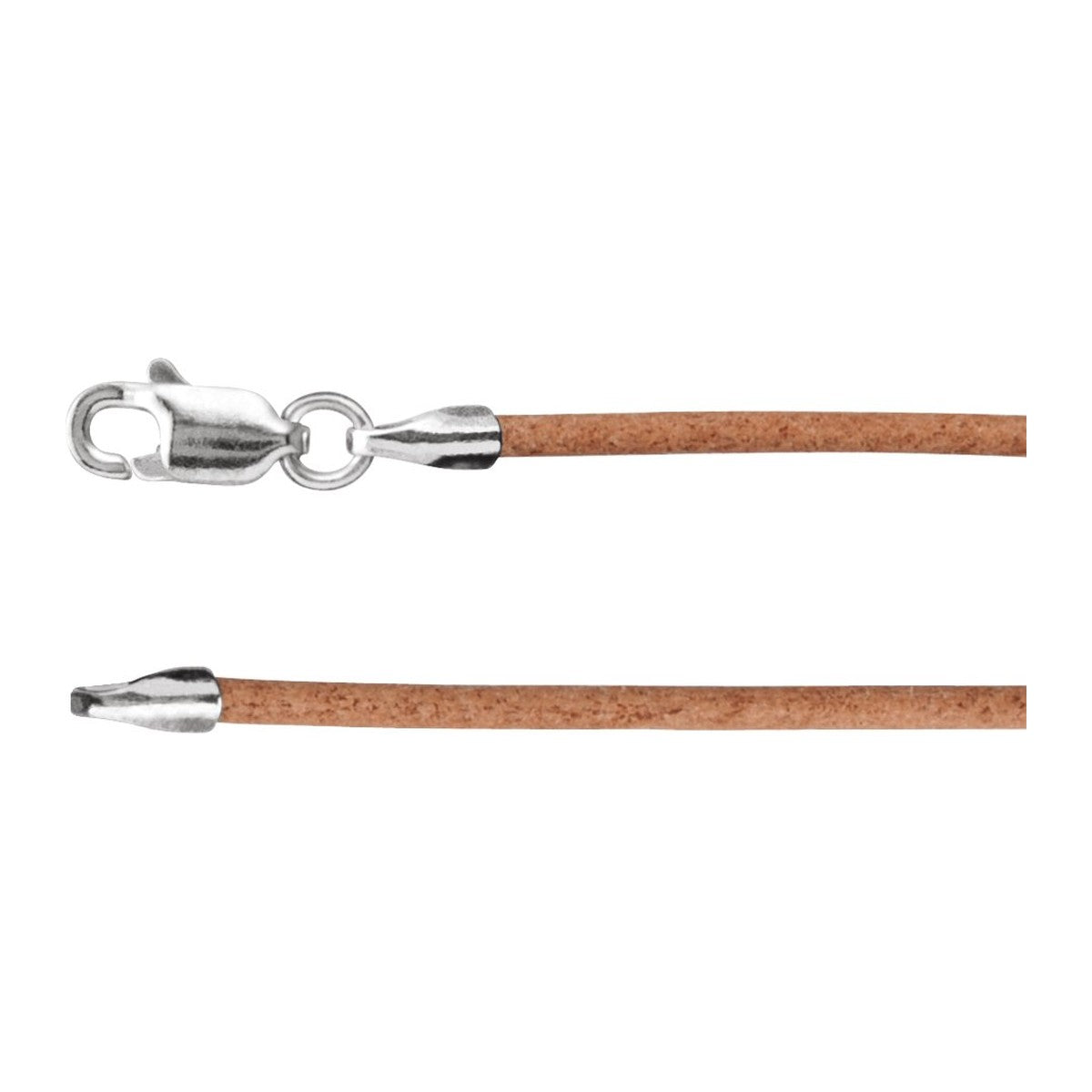 1.5 mm Leather Cord Necklace