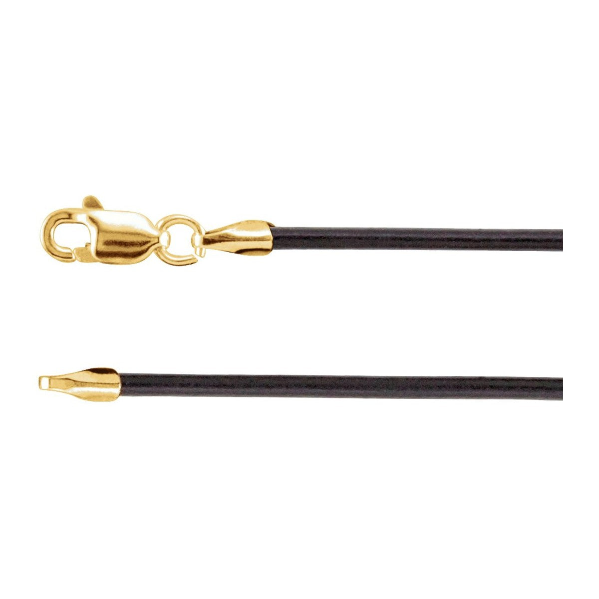 1.5 mm Leather Cord Necklace